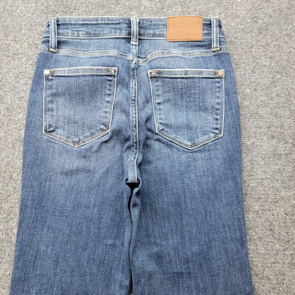 Judy Blue High Rise Flare Jeans Medium Wash JB82637DK Size 5 27